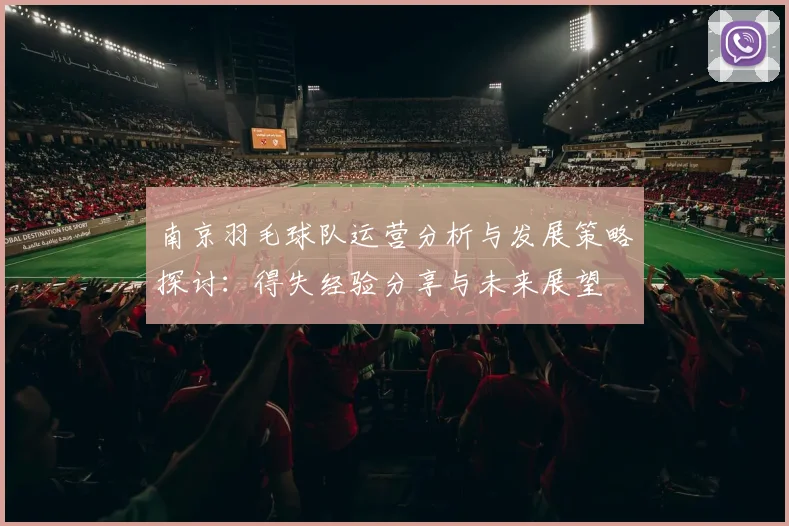 南京羽毛球队运营分析与发展策略探讨：得失经验分享与未来展望